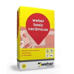 Pegamento Weber 30kg basic