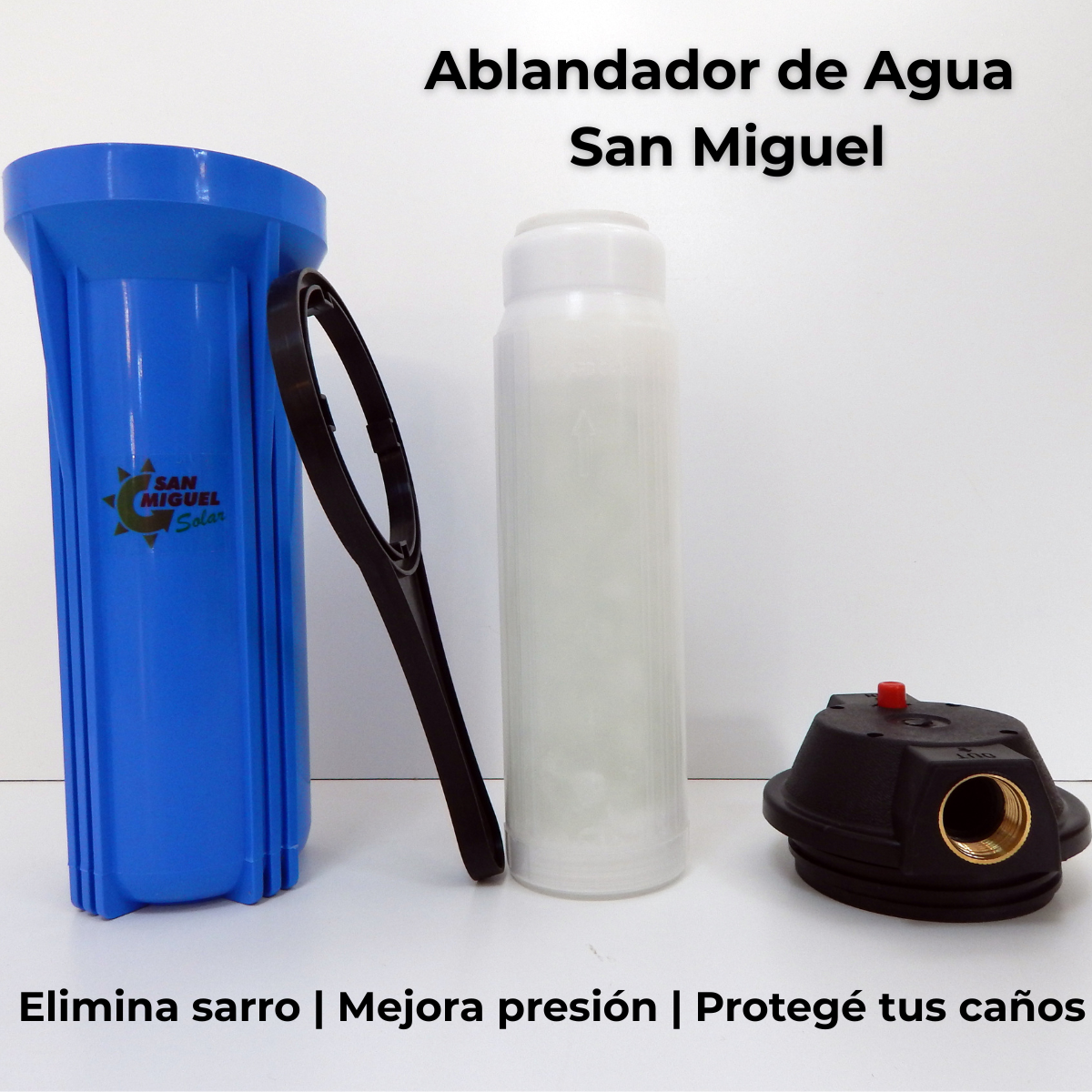 FILTRO ABLANDADOR DE AGUA SAN MIGUEL - Imagen 3