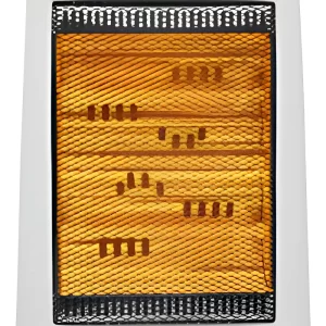 Calefactor Infrarrojo Liliana CI080 Calore 700/1400W 3 Tubos Seguridad Antivuelco