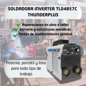 Soldadora Inverter 100 Amp Mma Electrodo Thunder 220v