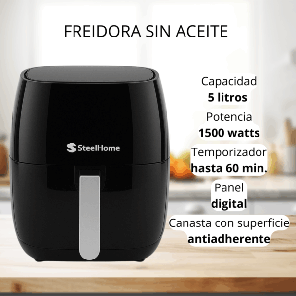 Freidora de Aire Kentucky Digital – 5 Litros - Imagen 3