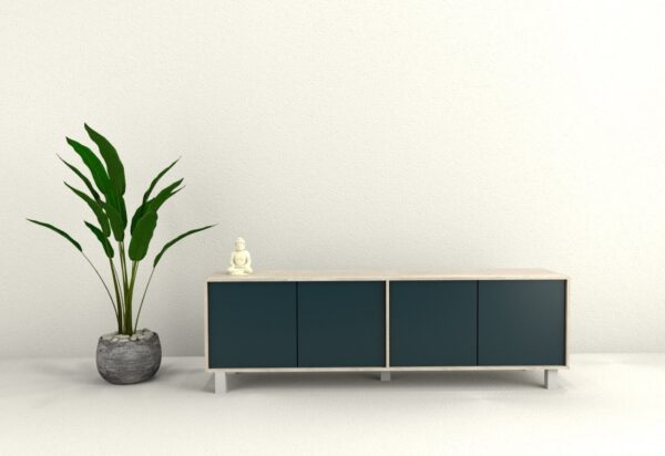 MESA TV 75" TABLES 4101-OLMO/HIMALAYA