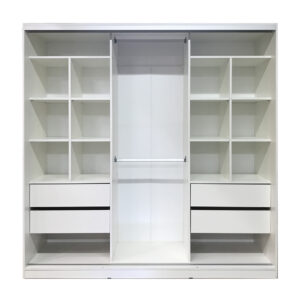 Placard vestidor Rivadavia 180 Vdelta 180×180 cm