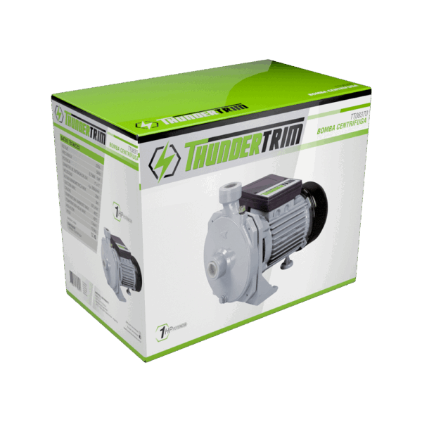 BOMBA CENTRIFUGA THUNDERTRIM 1HP TT08370 - Imagen 2