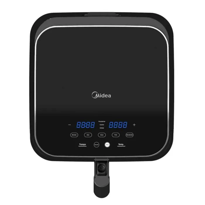 FREIDORA AIRE 5.5 LTS MIDEA FRYER DIGITAL NEGRA - Imagen 2