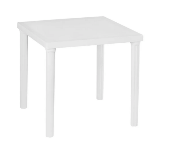 MESA PLASTICA VOSS 75X75 CUADRADA