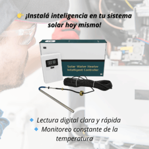 CONTROLADOR DE TEMPERATURA M2 PARA TERMOTANQUE SOLAR