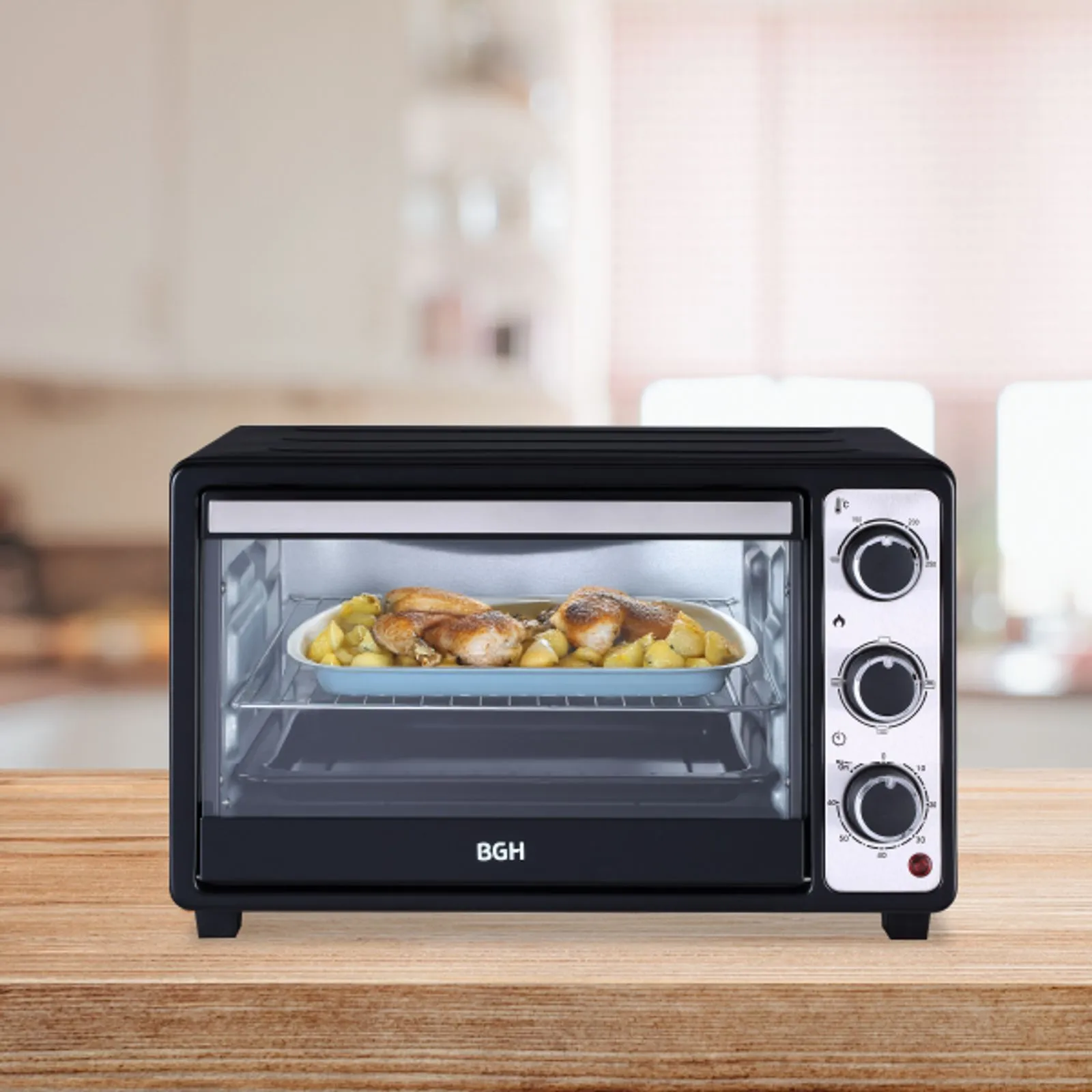 HORNO ELECTRICO BGH 40 LITROS DUO BHE40M23N - Imagen 5