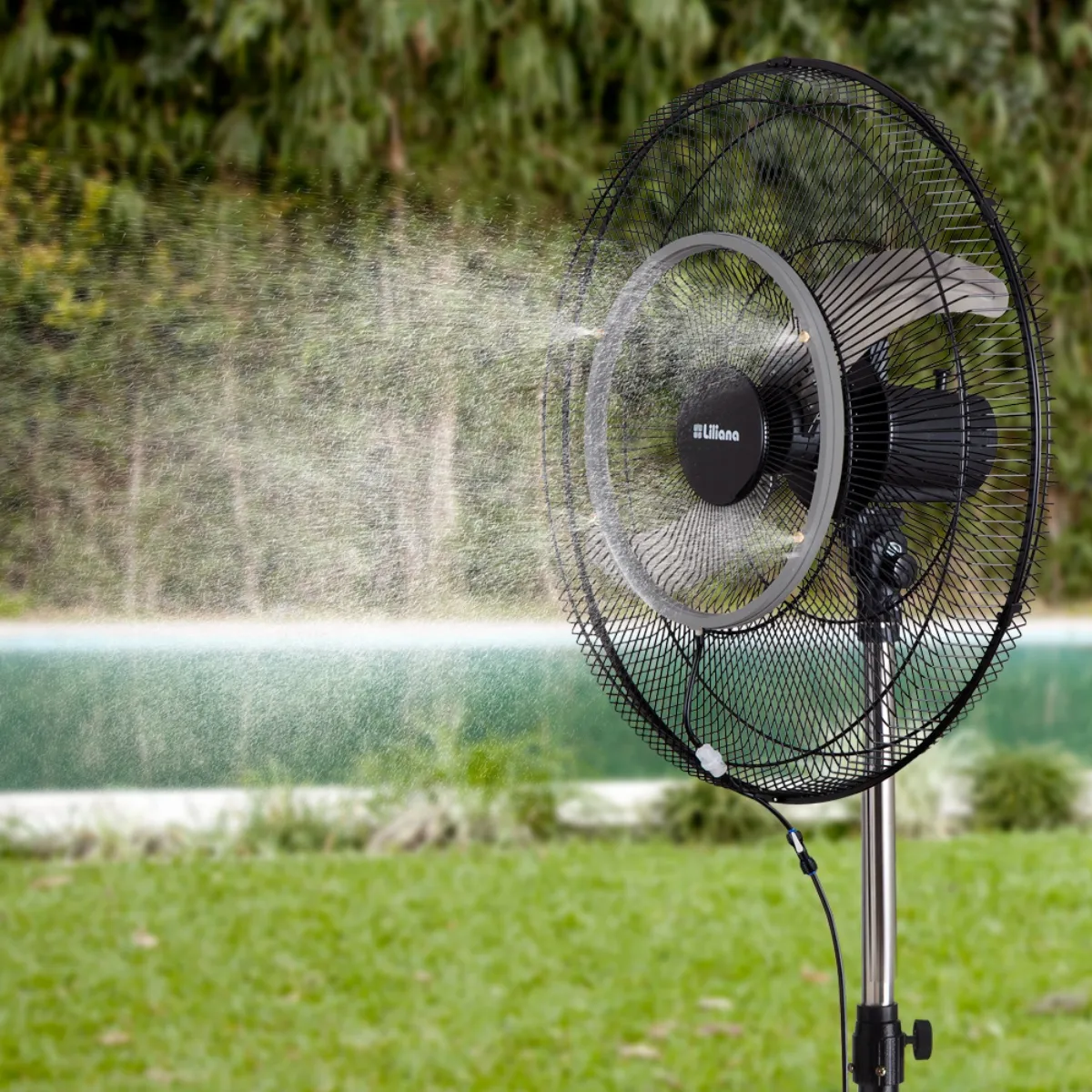 Ventilador de Pie Industrial 25" Cool Breeze VP25MCB - Imagen 4