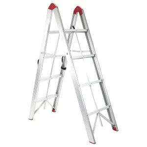 Escalera de Aluminio Plegable Ultra Compacta 4 Escalones